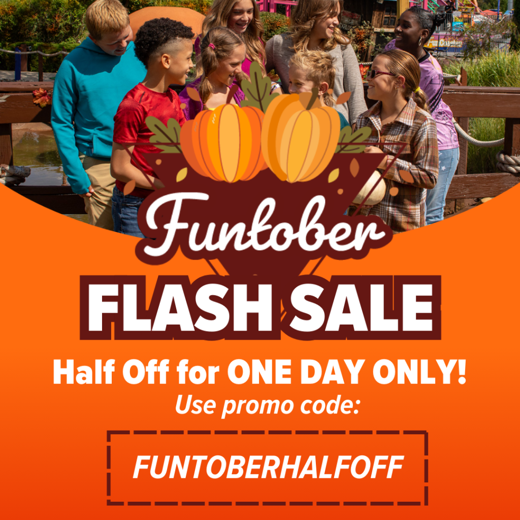 Funtober flash sale for today only! use promo code FUNTOBERHALFOFF