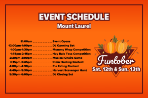 Funtober October 12th and 13th schedule