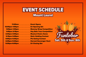 Funtober October 5th and 6th schedule