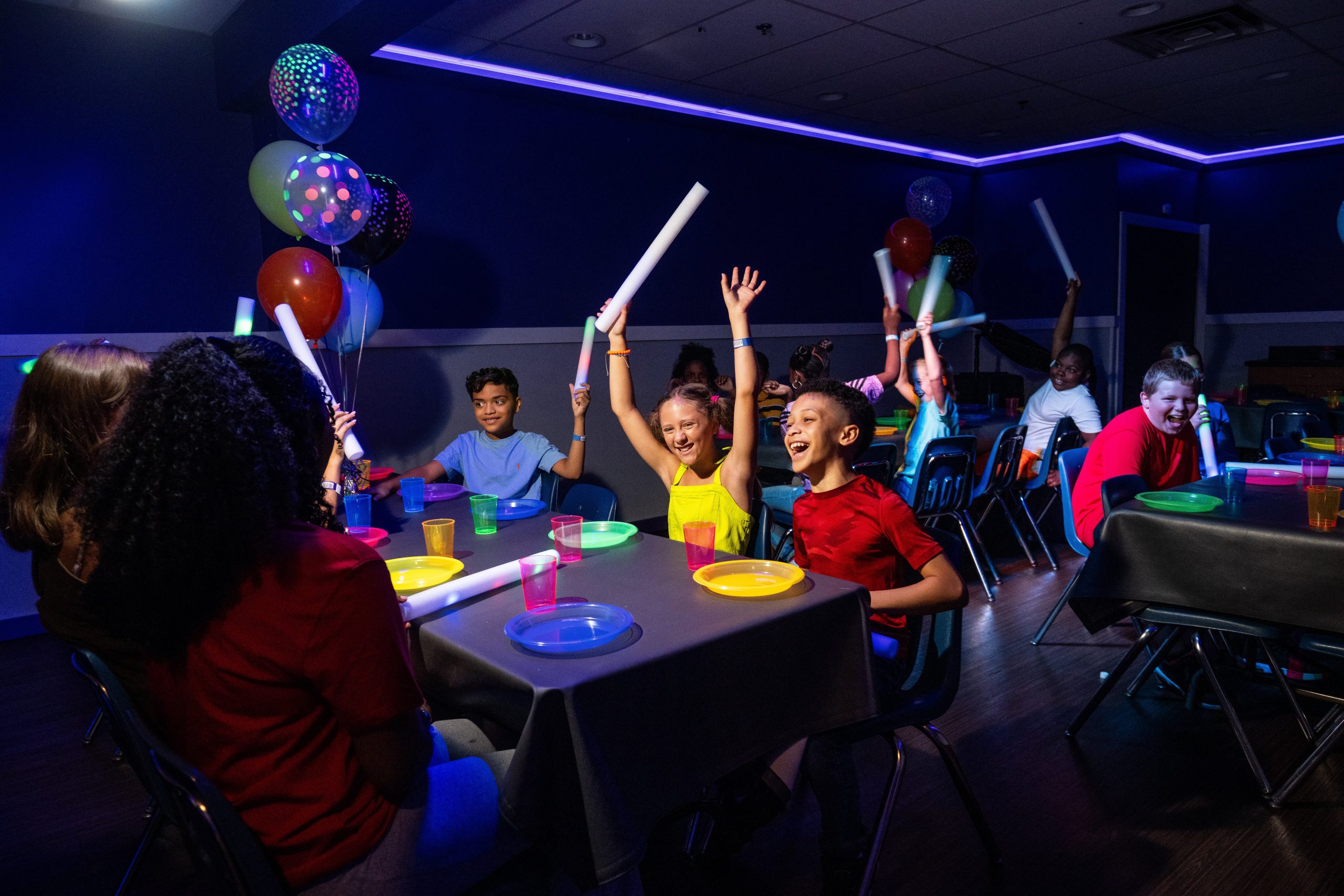 Group at Kids at Funplex Party