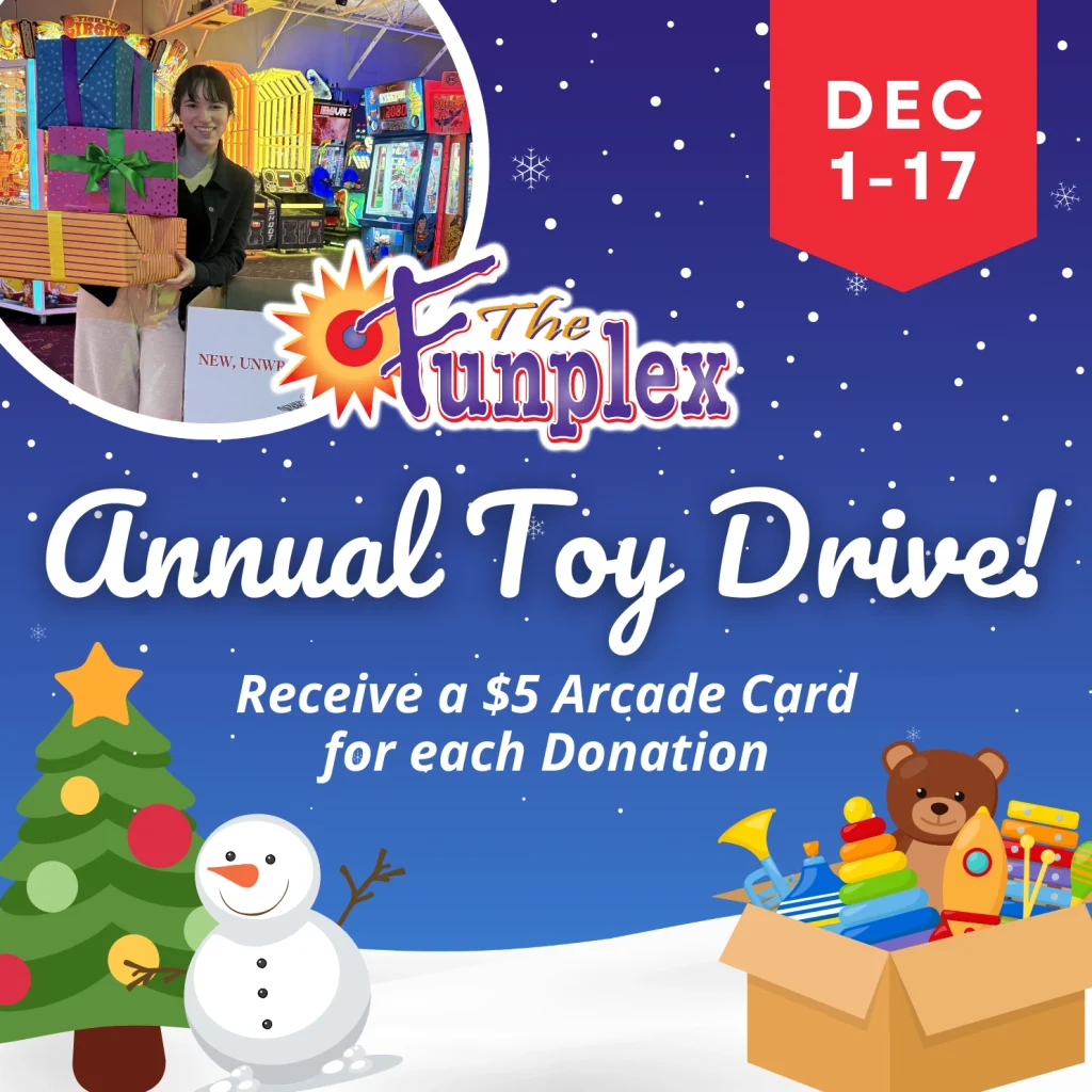 Funplex Holiday Toy Drive