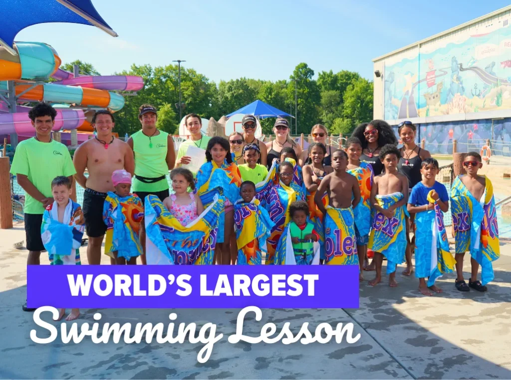 World's Largest Swimming Lesson