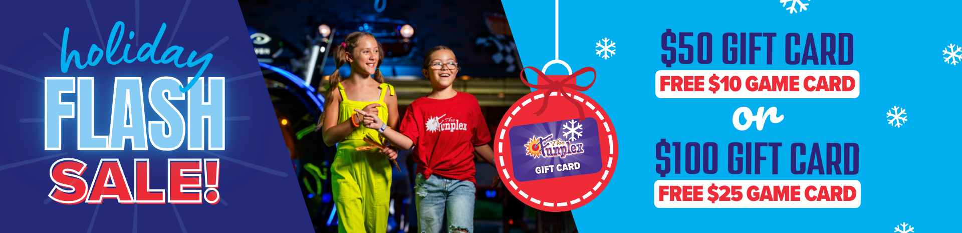 December Flash Sale at The Funplex