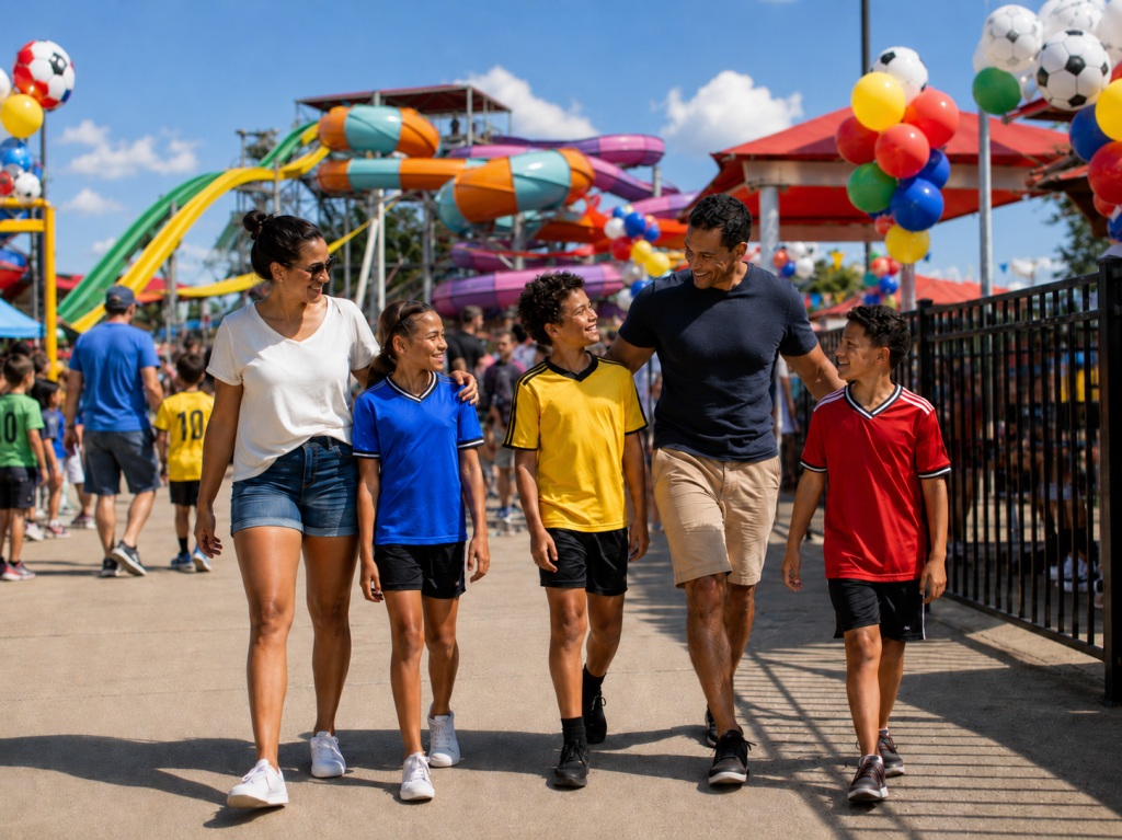 International Soccer Kickoff Funplex Family