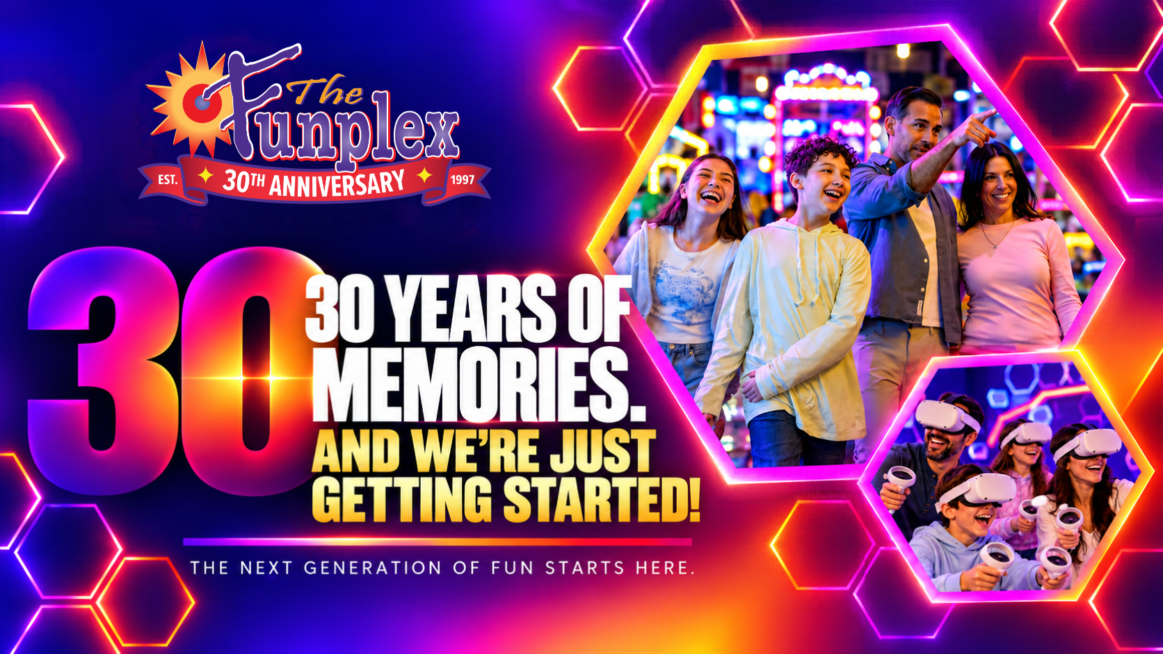 30th Anniversary at The Funplex
